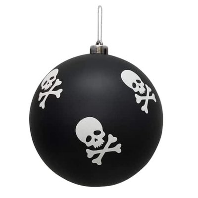Giant Black & White Skulls Halloween Ornament by Ashland® in Black/White | 7.76" x 8.46" | Michaels®
